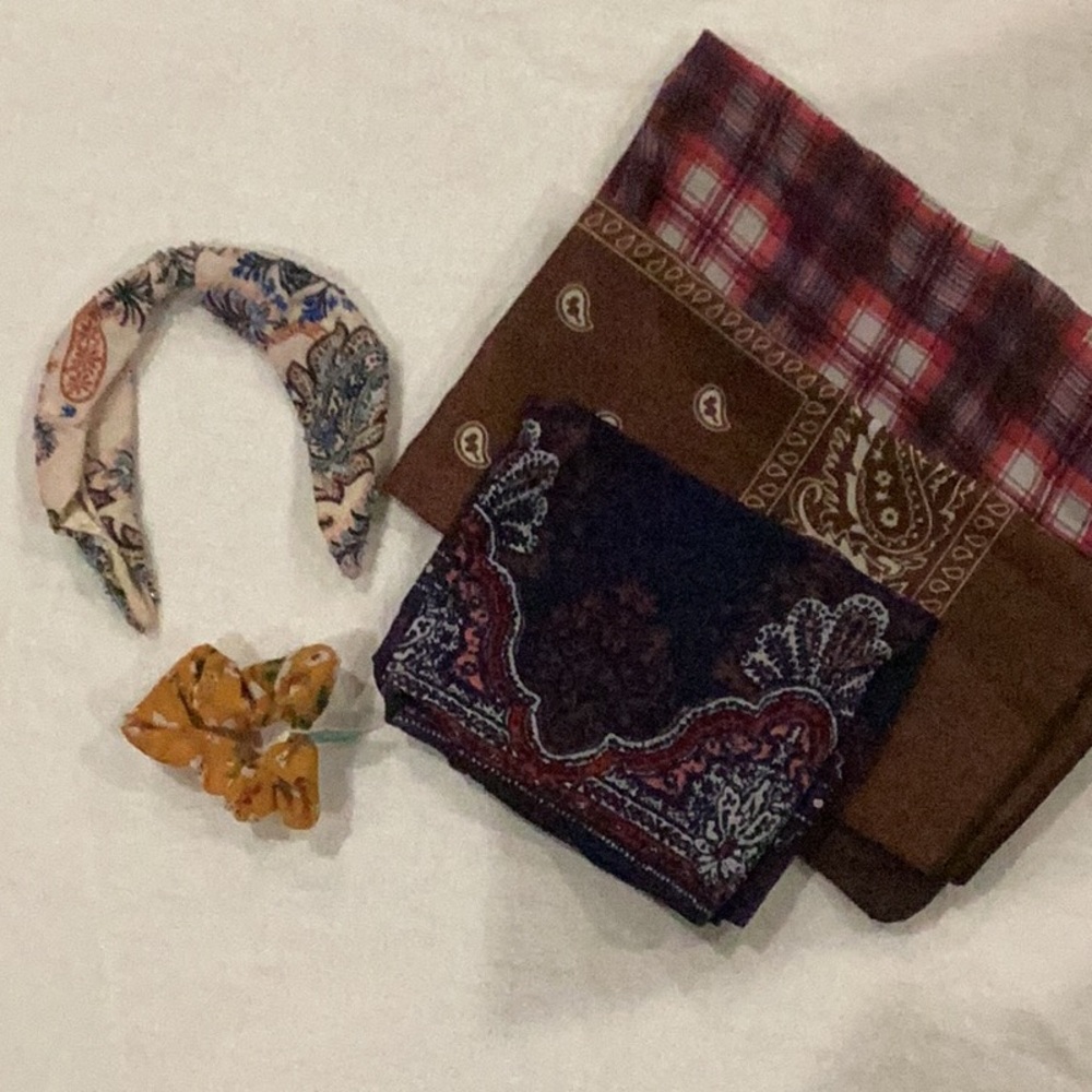 Colorful Patterned Headbands Set - Picture 2 of 3